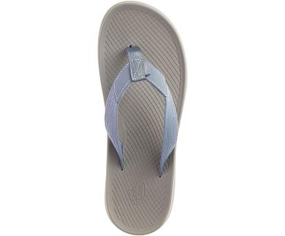 Chanclas Chacos Mujer Lowdown Azules Blancas España PVYI06741